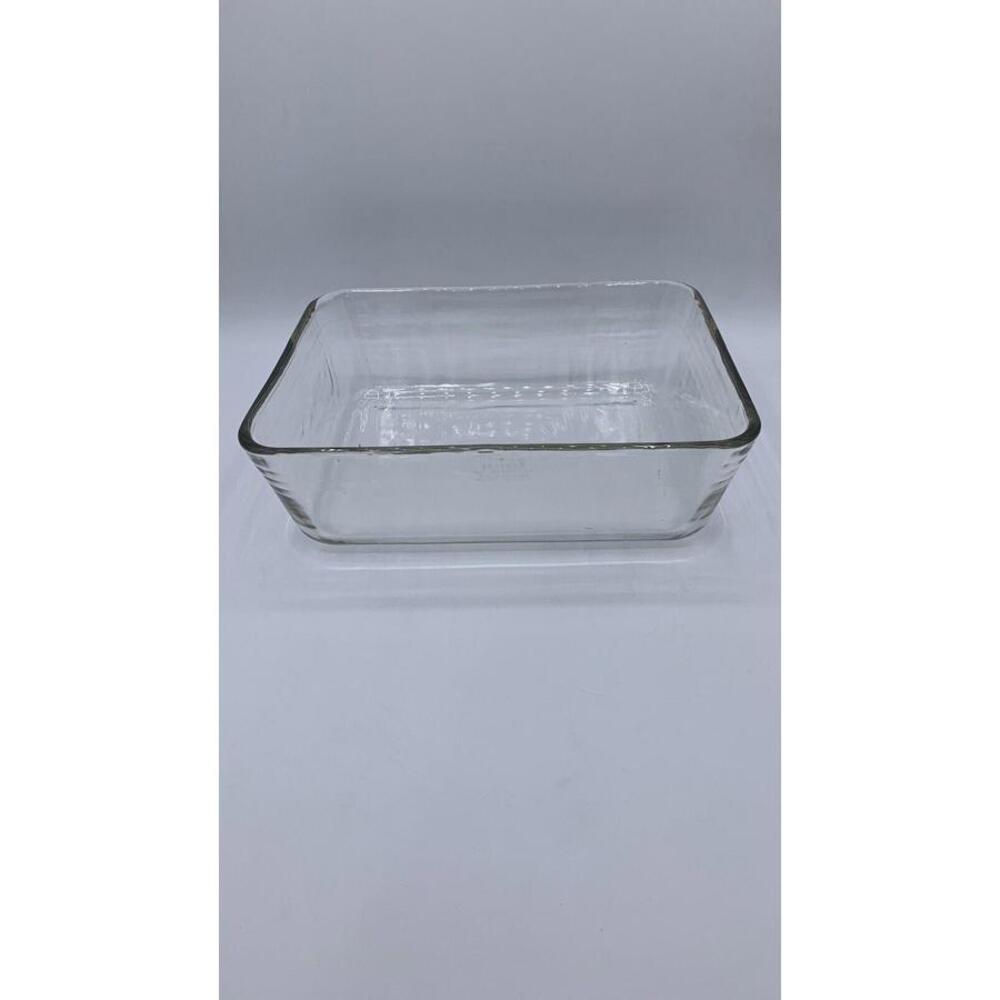 7212 11-Cup Rectangle Clear Glass Food Storage Dish Made in the USA